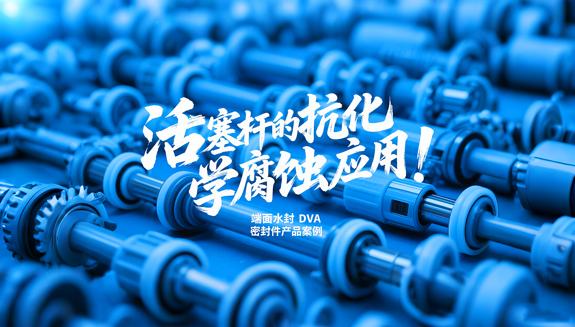端面水封DVA密封圈產(chǎn)品案例 ? 活塞桿的抗化學(xué)腐蝕應(yīng)用！