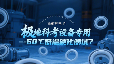 極地科考設(shè)備專用油缸密封圈-60℃低溫硬化測(cè)試技術(shù)解析？