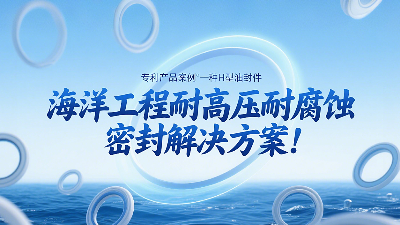 專利產(chǎn)品案例 ? 一種H型油封件：海洋工程耐高壓耐腐蝕的密封解決方案！
